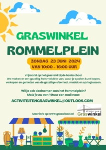 2024_Rommelroute_flyer rommelplein 2024 graswinkel